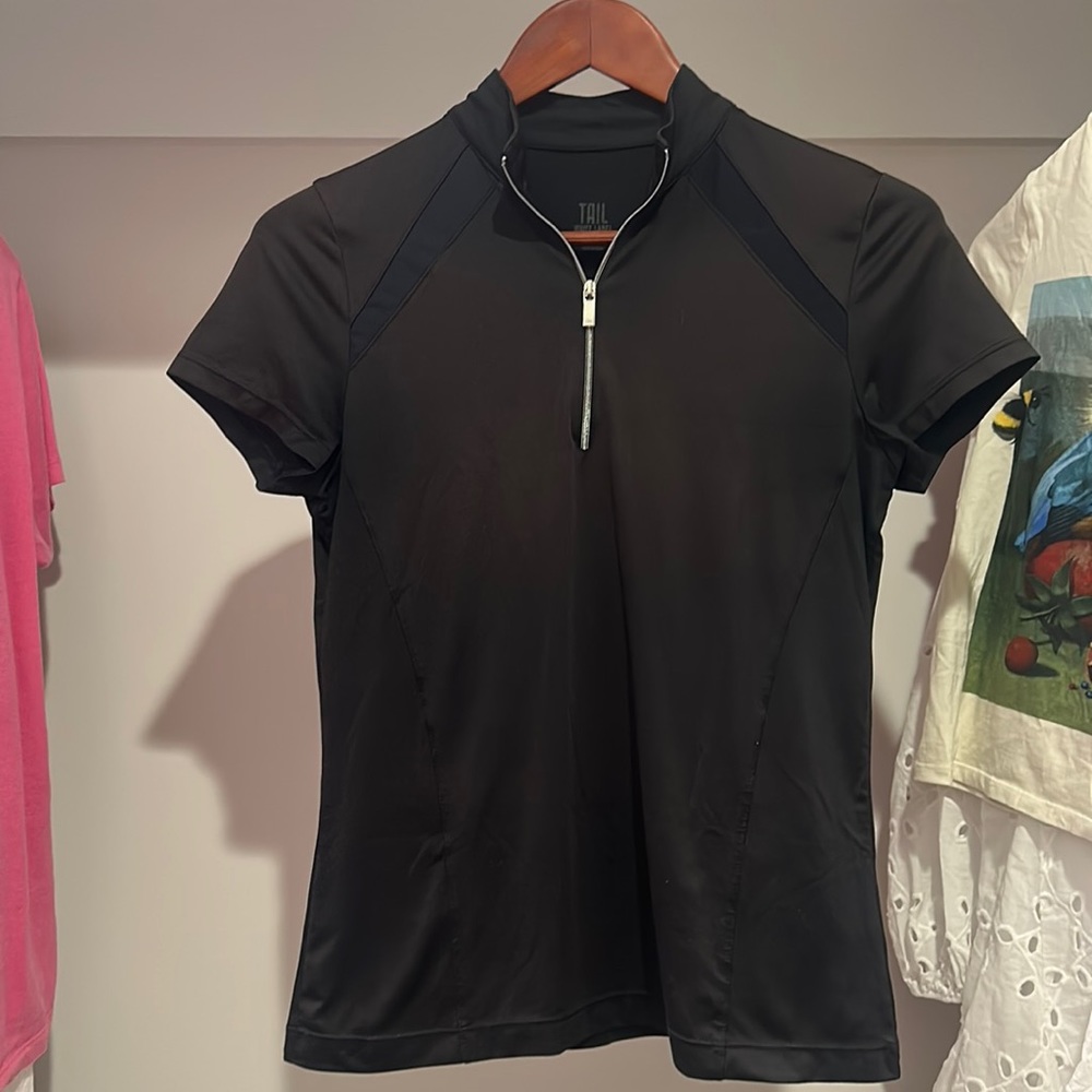 Black Golf Shirt